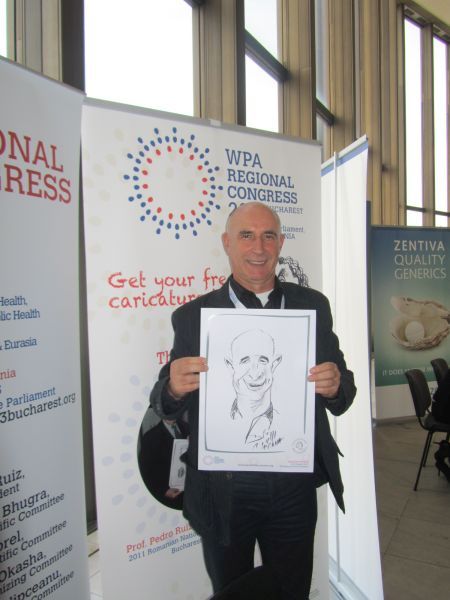 Caricaturi WPA Regional Congress - Praga