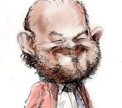 Caricatura portret a actorului Mihai Constantin